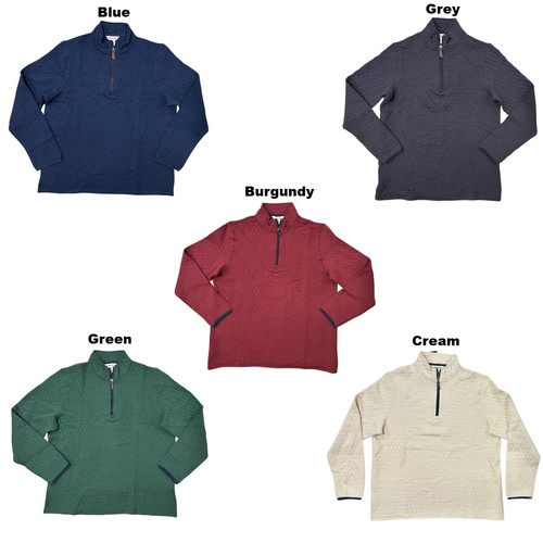 Lands end men quilted mock - men's,