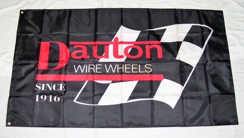 Dayton wire wheels - wheels, flag