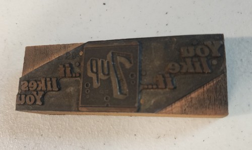 Vintage letter press wood - vintage,