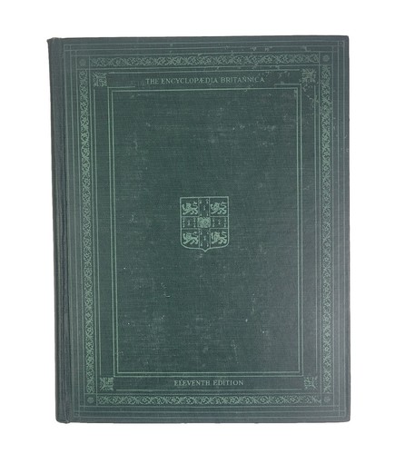 Encyclopedia britannica 11th - encyclopedia,