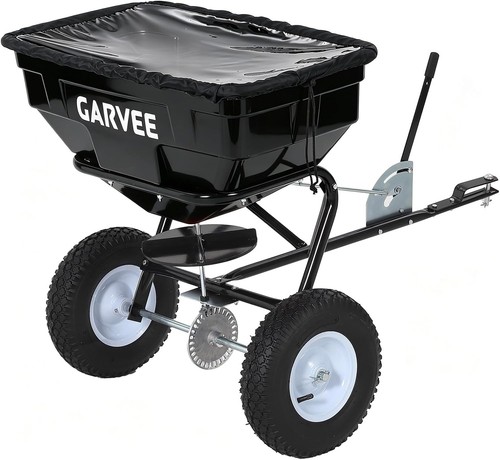 Tow behind broadcast spreader - behind,