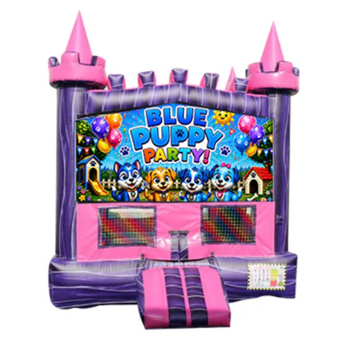 Puppy party art panel vinyl - party,