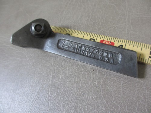 Armstrong metal lathe cut off - cut,