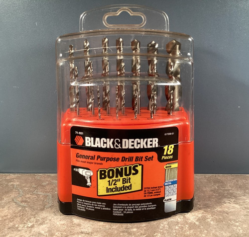Vintage black and decker drill - and,