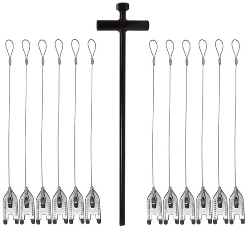 Trapping stake anchor - trapping, package