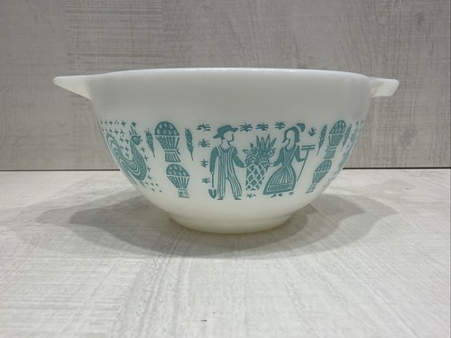 Pyrex 441 turquoise - pyrex,