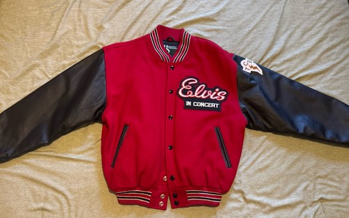 Vintage elvis tcb leather - elvis,