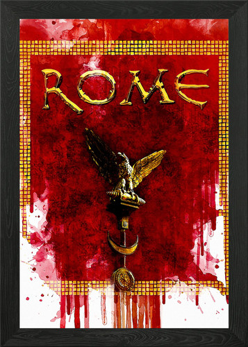 Rome framed wall art poster - wall,
