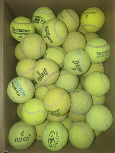 100 used tennis balls - tennis,