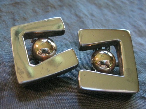 Modernist sterling gold wash - modernist,