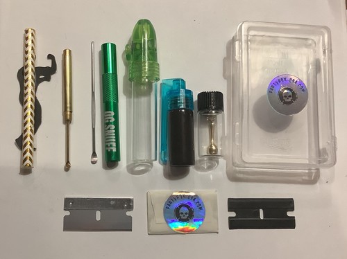 Piece snuff kit transparent - 12,