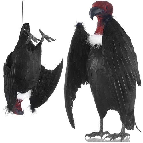 Faux vulture effigy full - faux, effigy: