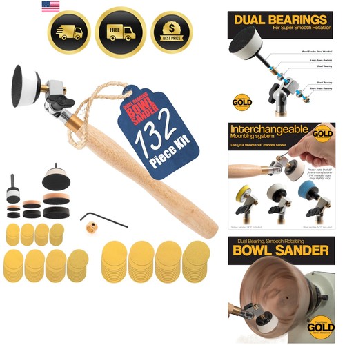 Bowl sander tool kit - bowl,