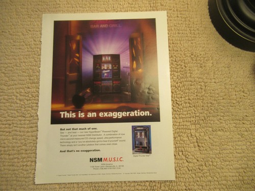 Nsm jukebox hyperbeam flyer - ,