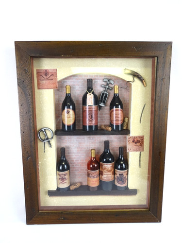 Vintage art miniature wine - art,