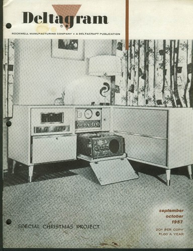 Deltagram 1957 christmas - deltagram, 1957: