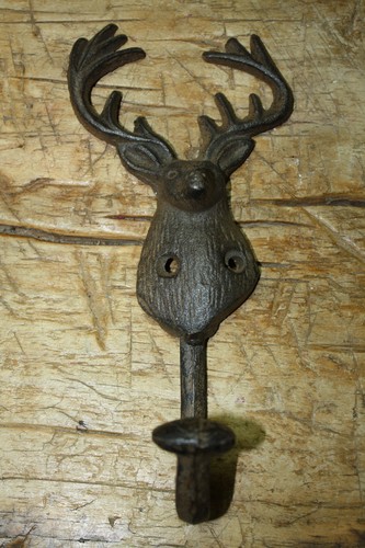 Cast iron deer - towel, coat