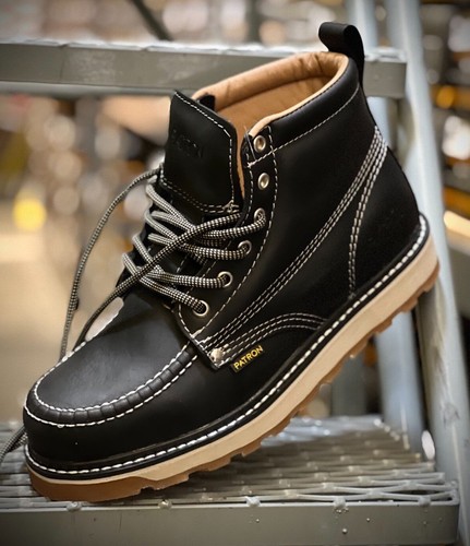 Men work boots moc toe - men's,