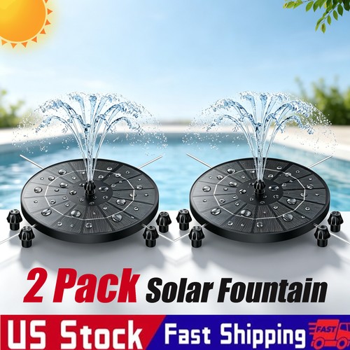 Pack solar bird bath - pack,