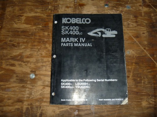 Kobelco sk400 sk400lc mark - sk400lc,