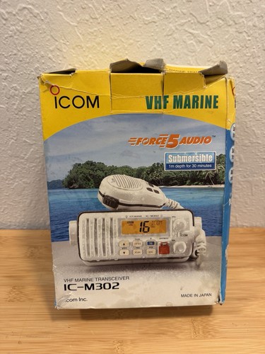 Icom m302 vhf radio - vhf, marine