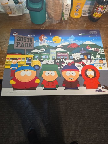 Sega south park backglass - sega,