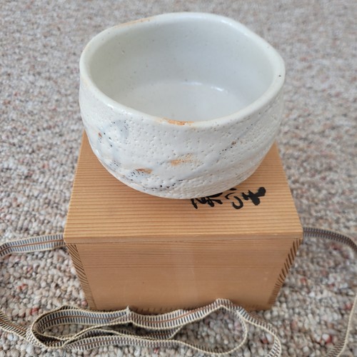 Shino ware matcha tea - shino, bowl