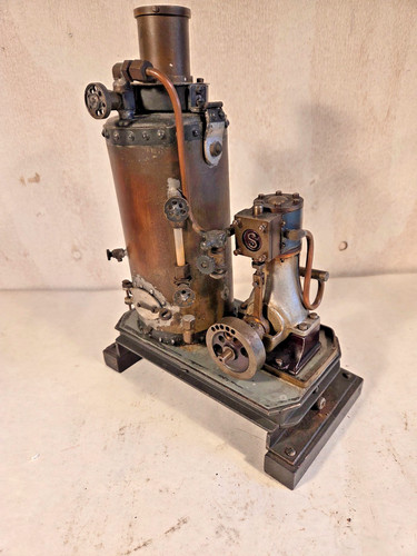 Antique stuart vertical steam - stuart,