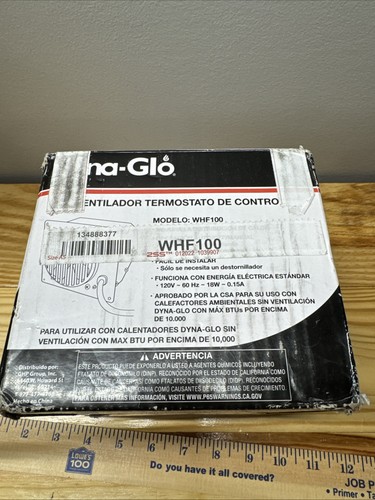 Dyna glo whf100 vent free - dyna-glo,