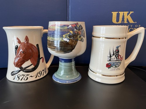 Horse racing steins - horse, derby