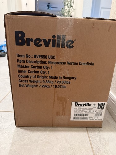 Nespresso breville vertuo - nespresso,