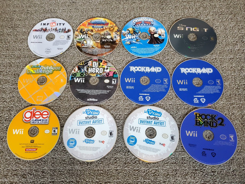 Lot nintendo wii game - lot,
