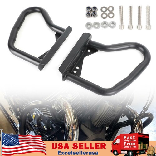 Black engine guard - guard, crash