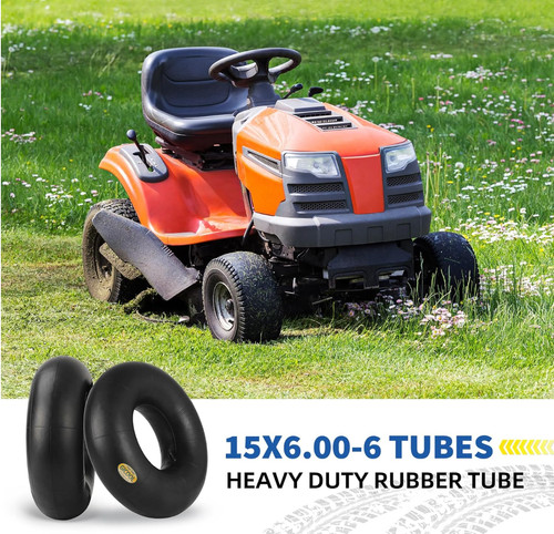 2pcs 15x6 lawn mower tire - 2pcs, 15x6.00-6