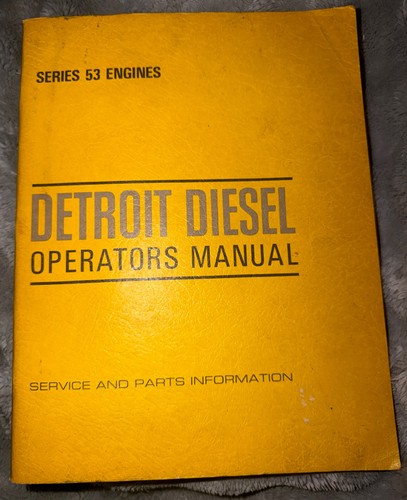 Vintage detroit diesel series - vintage,
