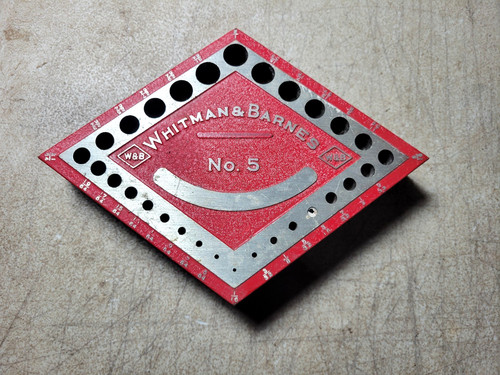 Vintage whitman barnes 5 - &,