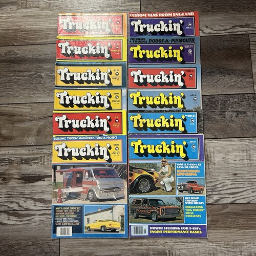 Truckin magazine lot 12 - magazine,
