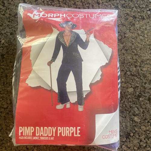 Mens purple pimp - purple, costume