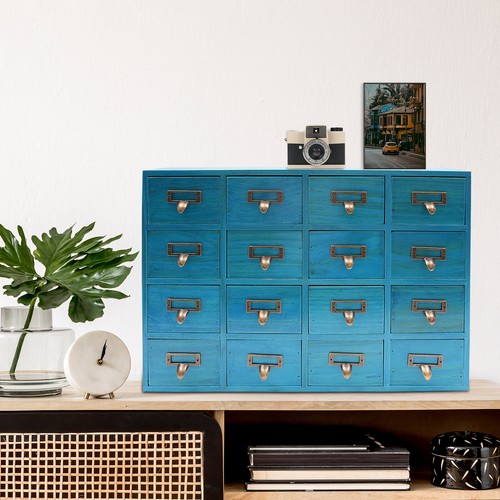 Drawers blue desk drawer - 16,