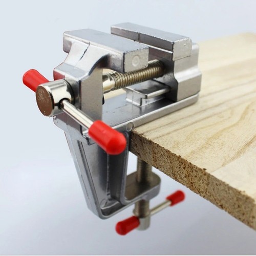 Mini bench vise clamp - 3.5",