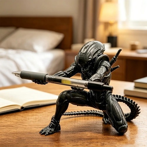 Printed alien style pen - printed,