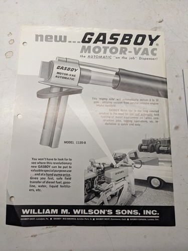 Gasboy pump sales - gasboy,