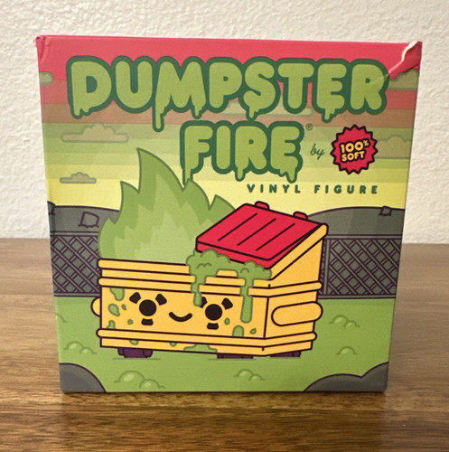 100 soft dumpster fire - 100%,