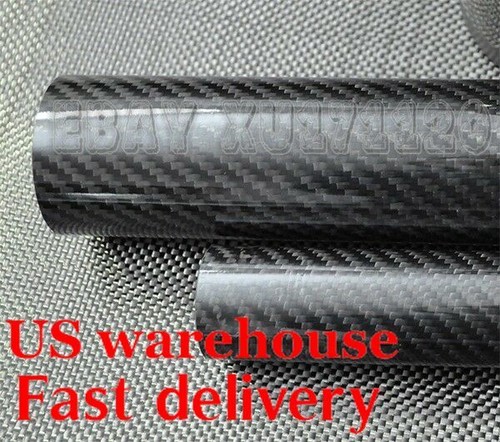 Carbon fiber tube roll pipe - fiber, 3k