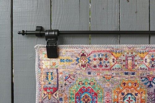 Metal rug hanger quilt - metal, hanger,quilt