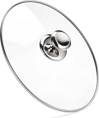 Oval glass lid quart - glass, 4