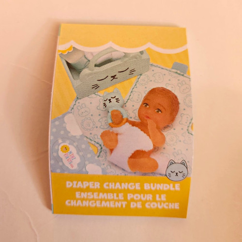 Mini baby diaper change - diaper,