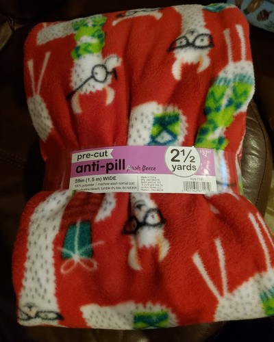 Anti pill pre cut plush - anti-pill,