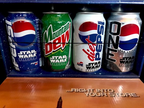 Star wars pepsi promotional - star,