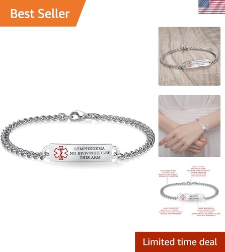 Medical alert id - 6.5"-8.5",